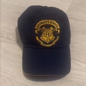 Navy Blue Hogwarts School Cap